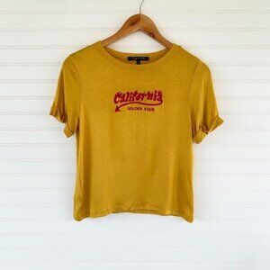 Raggs II Riches mustard yellow California shirt